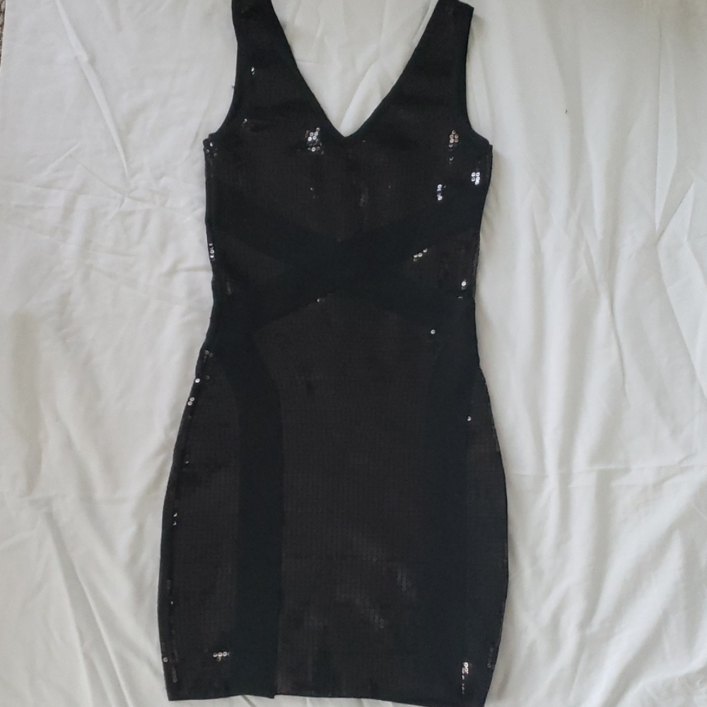 bebe bodycon dress